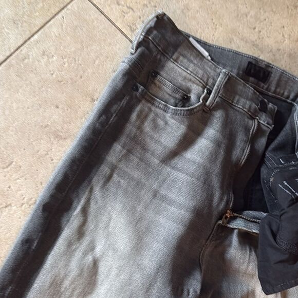 Women's Gray MOTHER Jeans - Size 27 - NWOT - The Swooner - Skinny High Waist - Picture 8 of 9